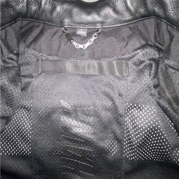 Biker Leather Jacket Engine Hawk - Picture 4 of 7